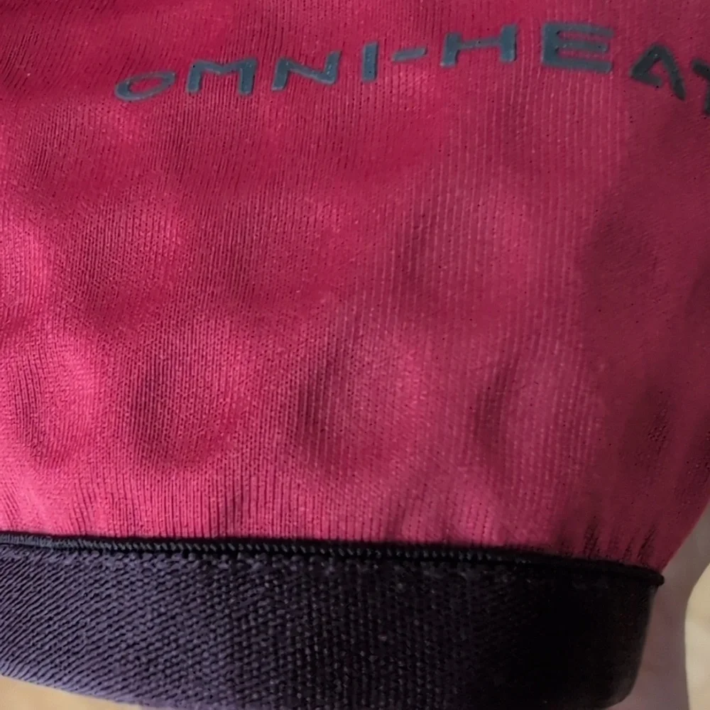 Columbia Crystal Leaf Omni-Heat Helix full-zip jacket, Red/Salmon, Ladies Medium - Picture 5 of 9